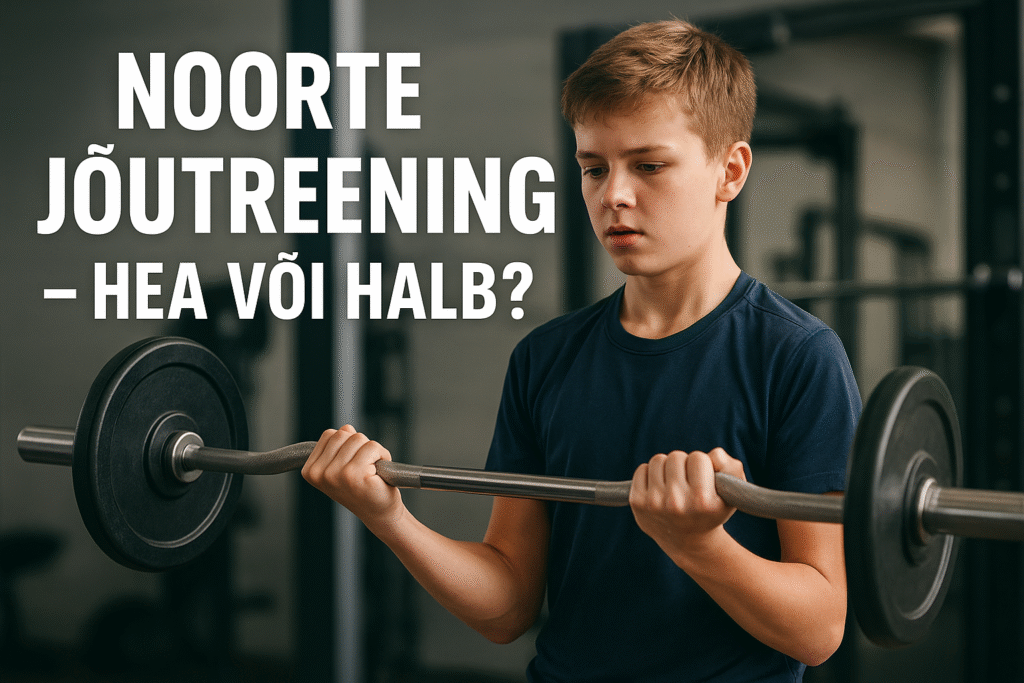 Noorte jõutreening – hea või halb?