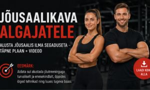 Jõusaalikava algajatele: täpne plaan + videod
